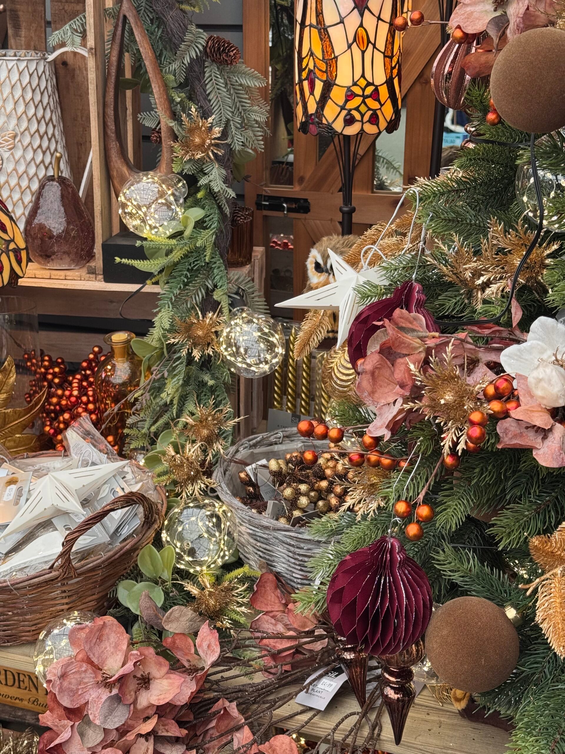 IMG_7719 Image of Gold Christmas Tree Display.